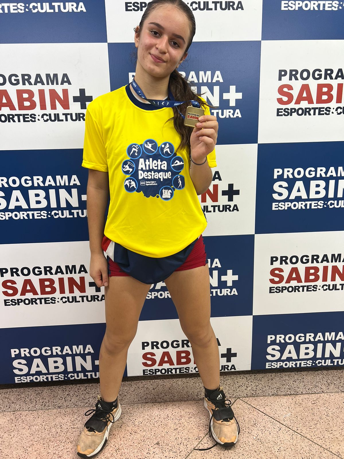 Atleta Destaque - Marina Moreira (Sabin)