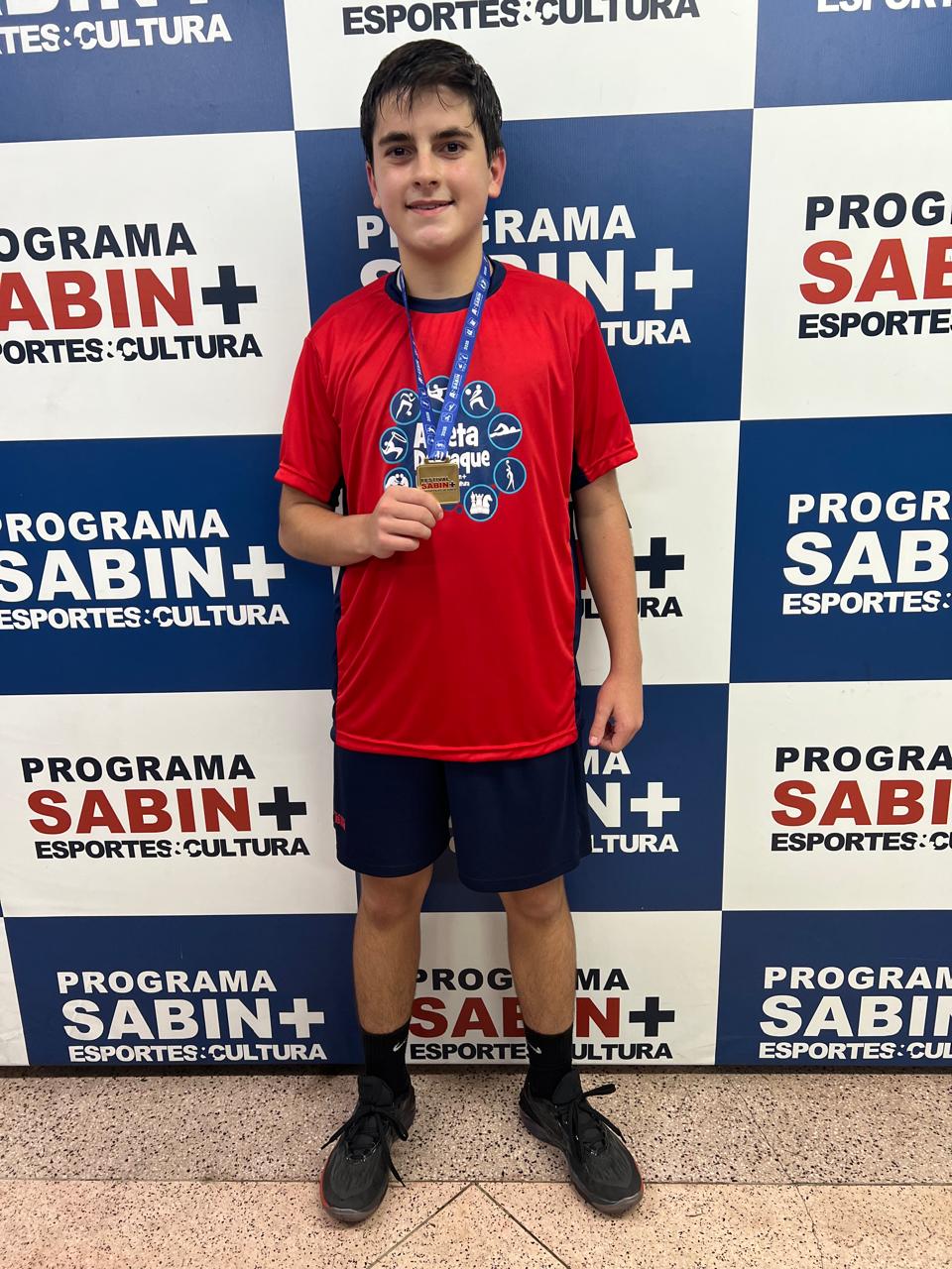 Atleta Destaque - Lucas Vasques - Col. Albert Sabin